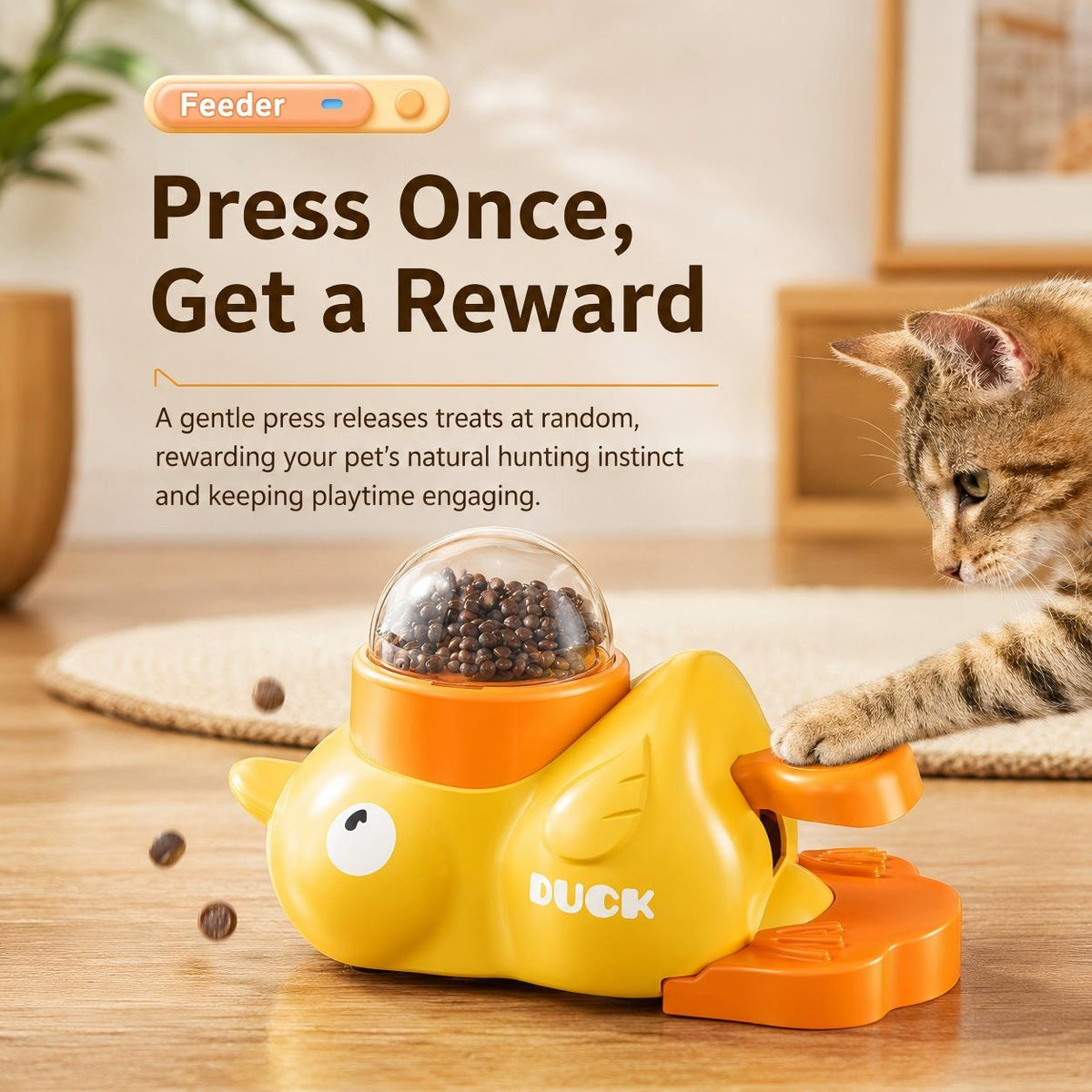 Press Once, Get a Reward