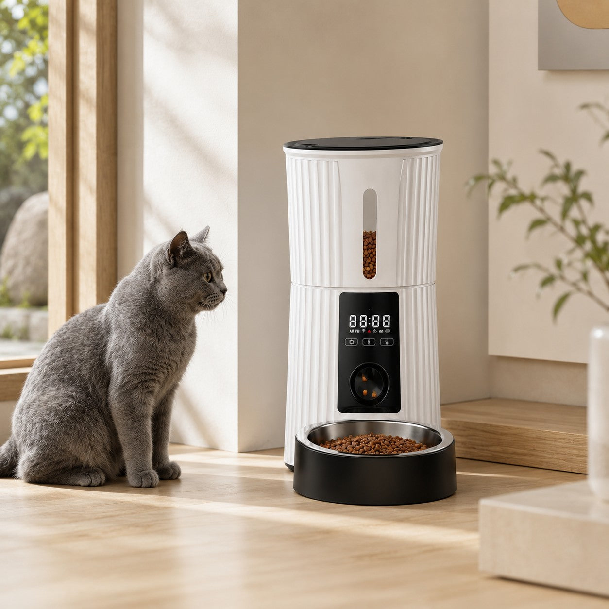 Furlyn 4L WiFi Automatic Pet Feeder