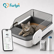 Furlyn Open-Top Smart Self-Cleaning Litter Box