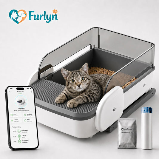Furlyn Open-Top Smart Litter Box