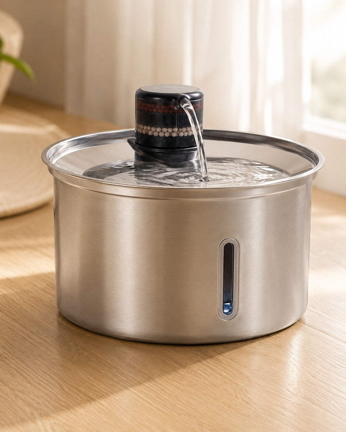 Furlyn 3.2L Stainless Steel Pet Water Fountain