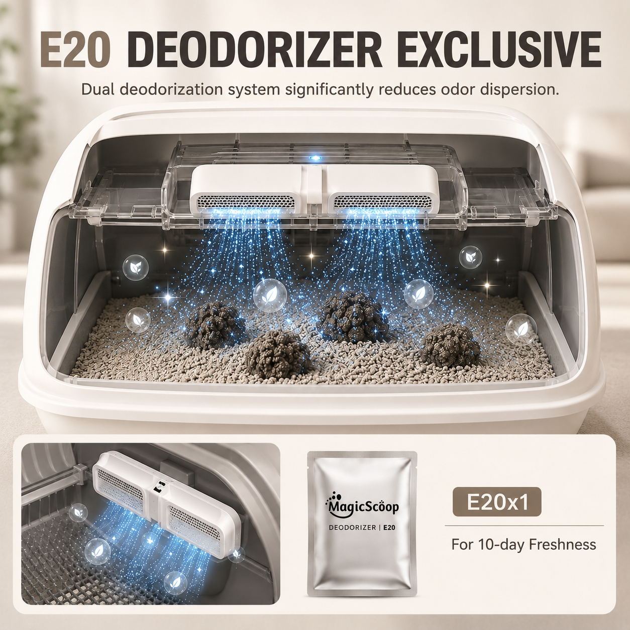 7 Days of Odor-Free Freedom & Effortless Cleanup