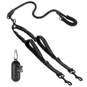 Furlyn Adjustable Dual Dog Leash with No-Tangle Swivel