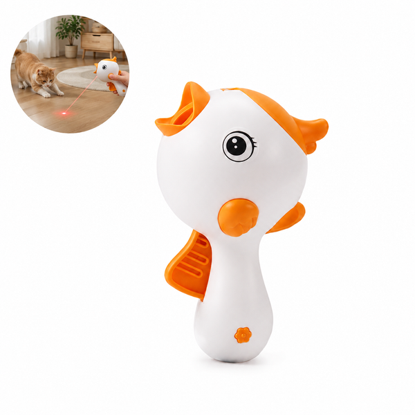 Laser Treat Launcher Cat Toy